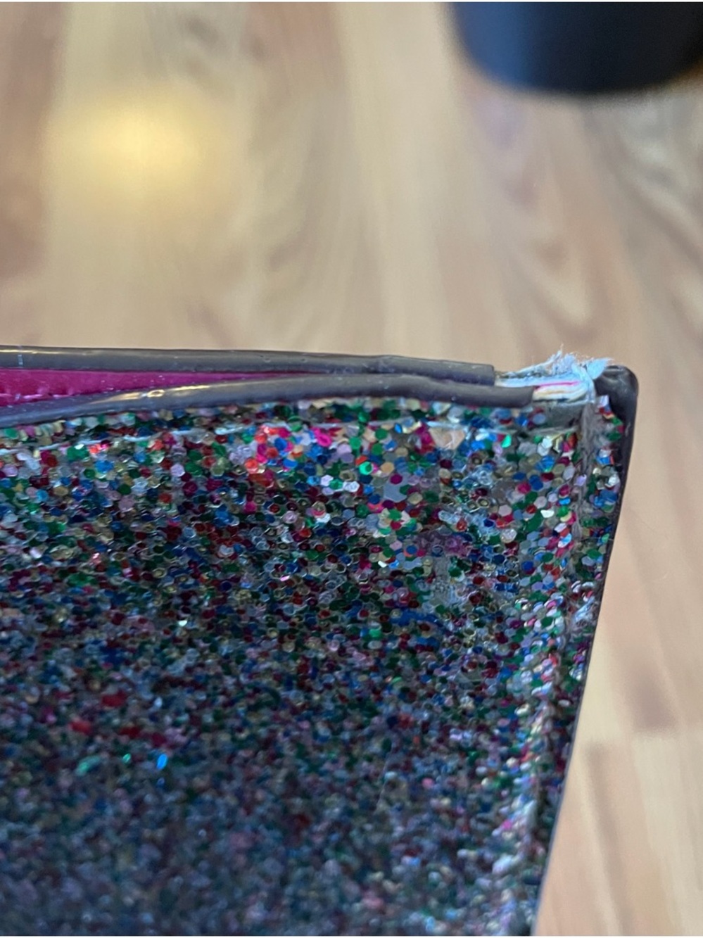 Kate Spade Glitter Sparkle Tablet Sleeve iPad Case Clutch - Picture 6 of 7